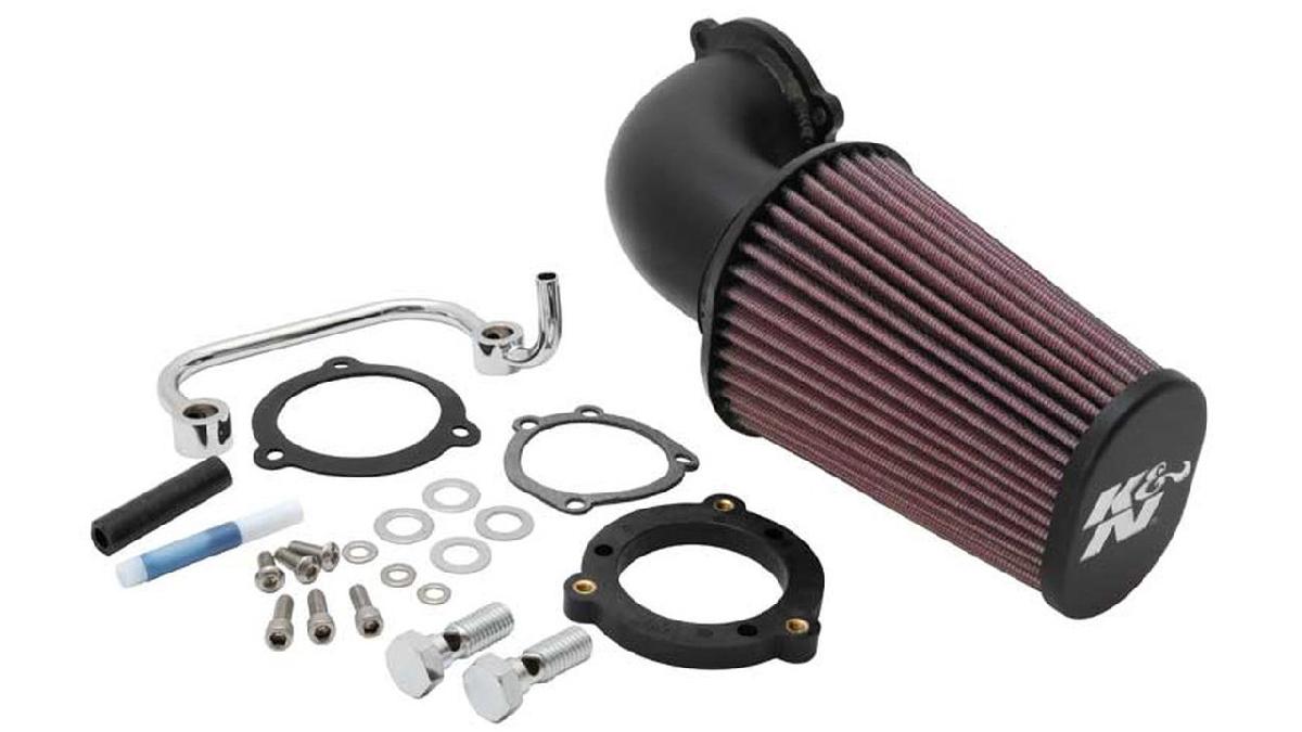 K%26N+admission+d%27air+Aircharger+sur+mesure+pour+Harley+Davidson+mod%C3%A8les+Sportster+883%2F1200cc+2007-2016+%2863-1126%29